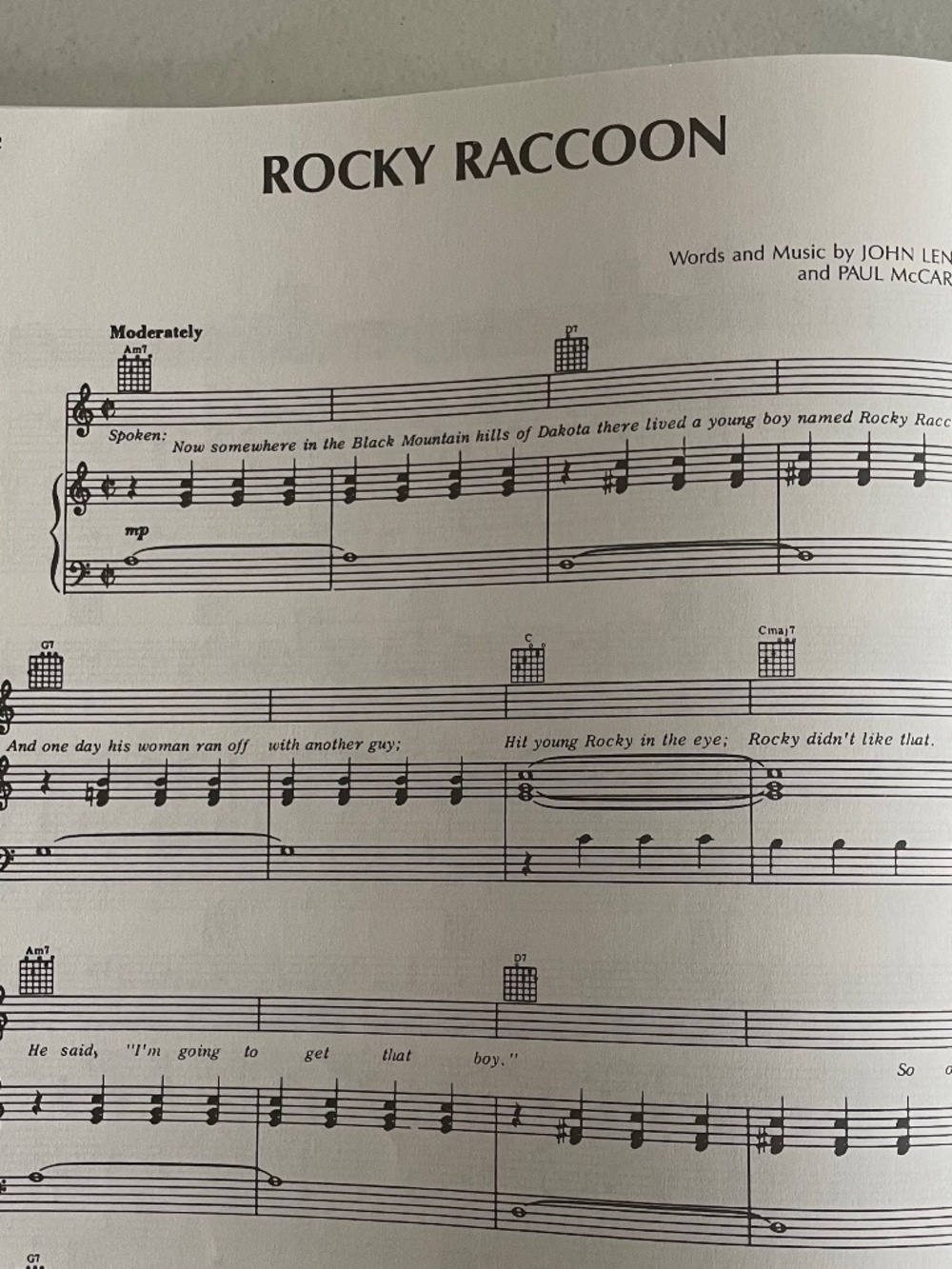 Vintage The Beatles, Beatlemania, 1967-1970 Vol. 2 Songbook Sheet Music - Picture 5 of 8